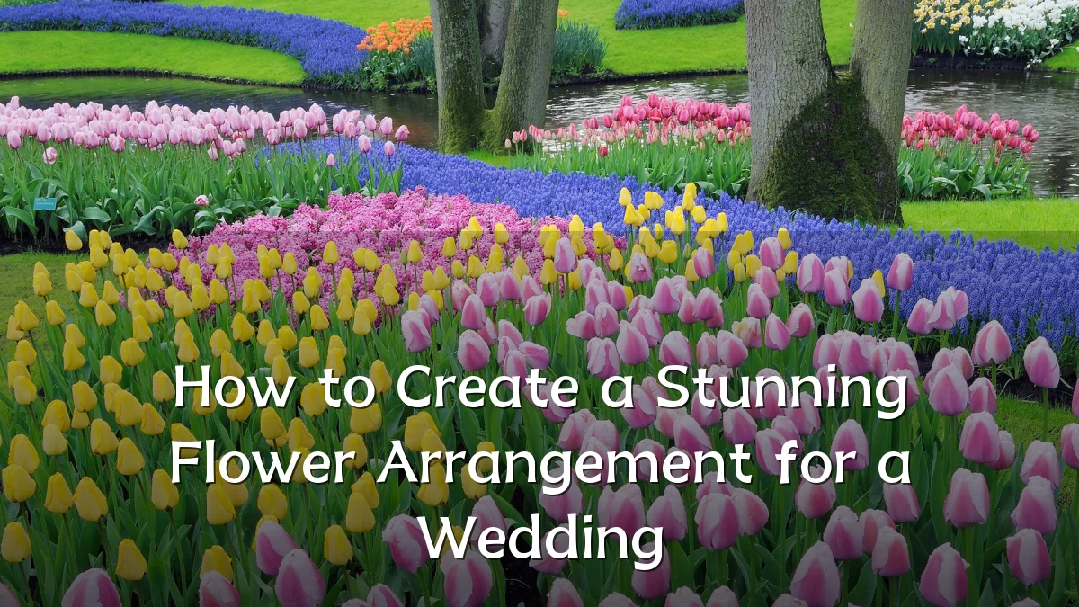 How to Create a Stunning Flower Arrangement for a Wedding