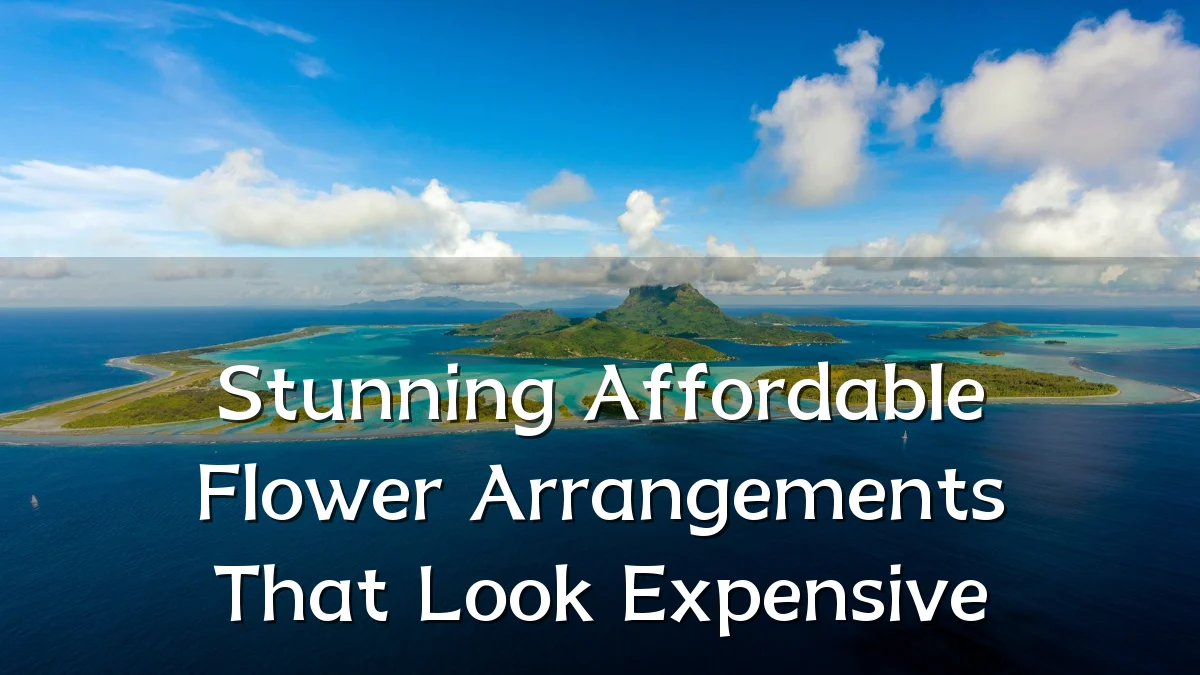 Stunning Affordable Flower Arrangements That Look Expensive