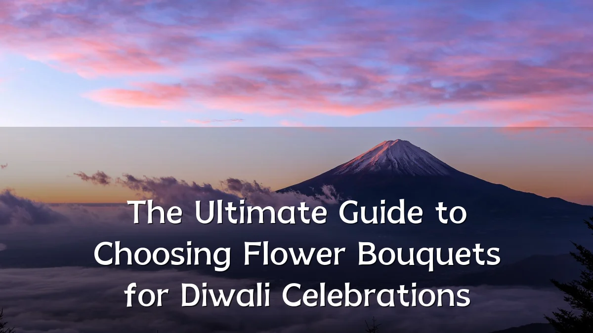 The Ultimate Guide to Choosing Flower Bouquets for Diwali Celebrations