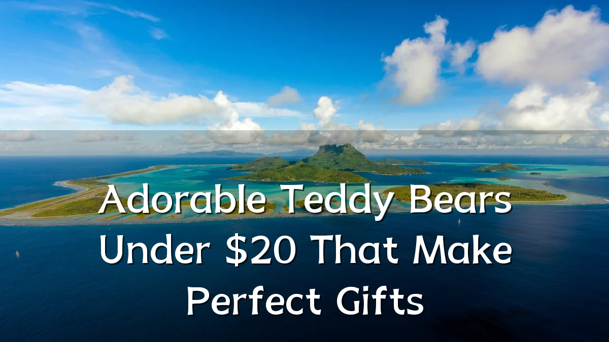 Adorable Teddy Bears Under $20 That Make Perfect Gifts