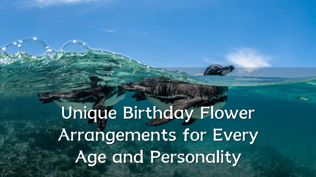 Unique Birthday Flower Arrangements for Every Age and Personality