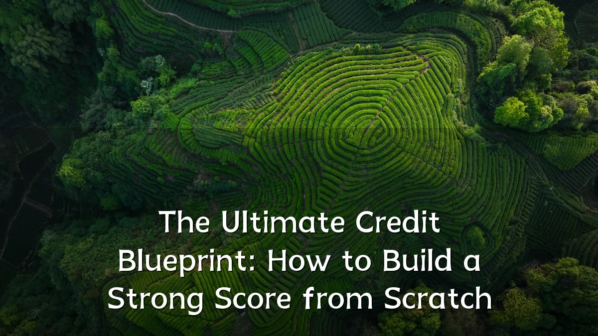 The Ultimate Credit Blueprint: How to Build a Strong Score from Scratch